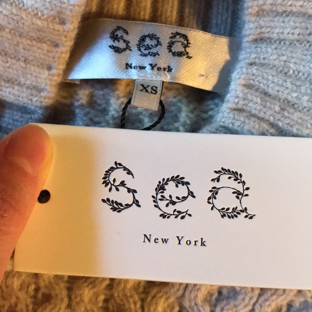 Sea New York Cable Knit Turtleneck Sweater - Picture 12 of 14